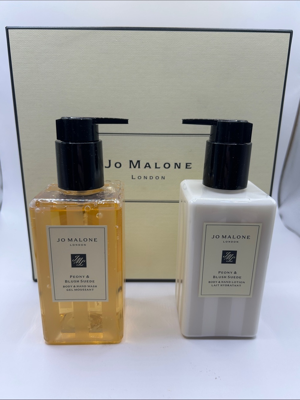 Jo Malone, Peony & Blush Suede Wash & Lotion Gift Set, NEW!!